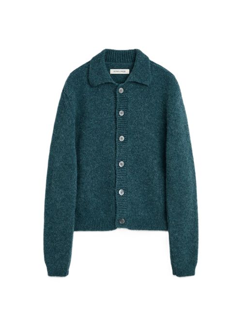 alpaca cardigan Sunflower | 3093245 DARK PETROL